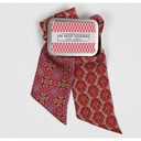 Les Belles Vagabondes - Seidenschal Bandeau Florence Rouge