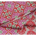 Les Belles Vagabondes - Seidenschal Bandeau Florence Rouge