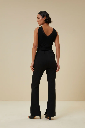 By Bar - Lace Singlet - 860 Black