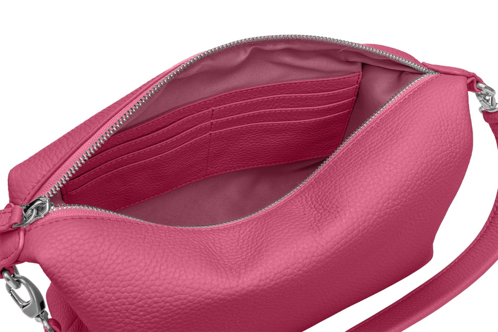 IDA | pink | silber | genarbt
