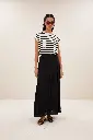 By Bar - Myra Viscose Skirt - 860 black