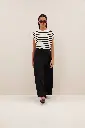 By Bar - Myra Viscose Skirt - 860 black