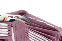 JANNE | mauve | silber | genarbt