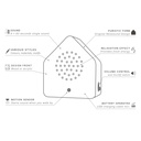 Relaxound - Satellitebox Nightingale Green