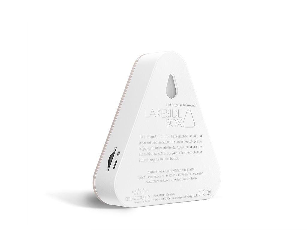 Relaxound - Lakesidebox Taupe - Naturgeräuschebox