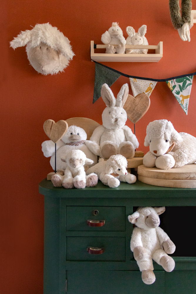 Mars & More - Kuscheltier Lamm liegend 45cm