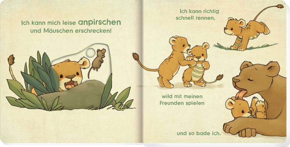 Coppenrath - Kinderbuch - Liebling: Kleiner Löwe, erzähl mir von dir