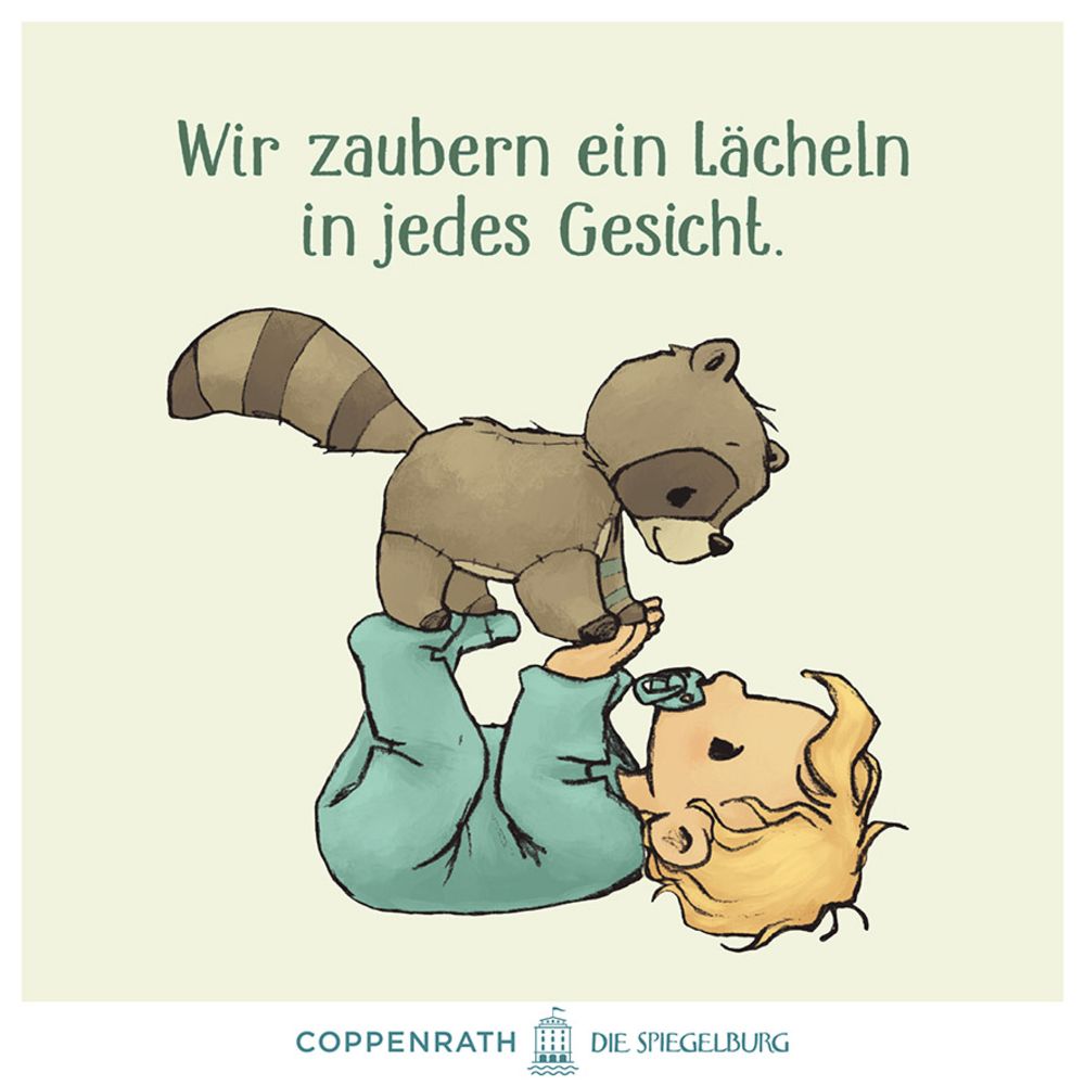 Coppenrath - Kinderbuch - Liebling: Kleiner Waschbär, erzähl mir von dir