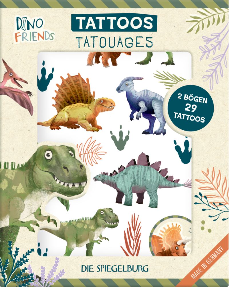 Coppenrath - Tattoos - Dino friends