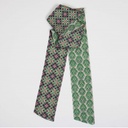 Les Belles Vagabondes - Seidenschal Bandeau Florence vert green