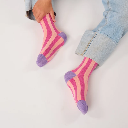 Billybelt - Kindersocken Bio-Baumwolle MESSAGE SOCKS AMOUR lila pink