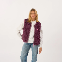 Billybelt - Sherpa Weste ärmellos - Plum