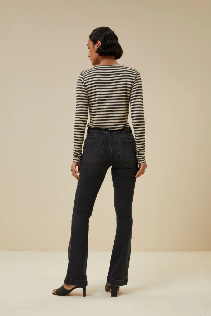 By Bar -Leila LB Pant - 861 Jet Black
