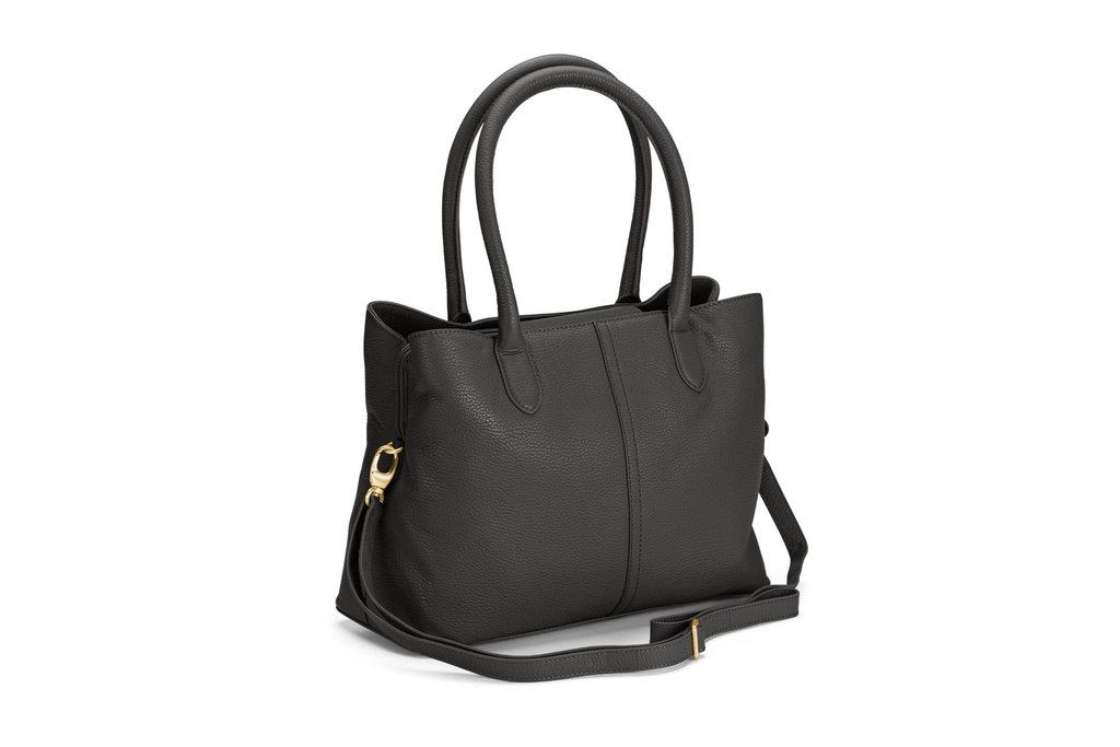 MAXI SONTJE | schwarz | gold | genarbt