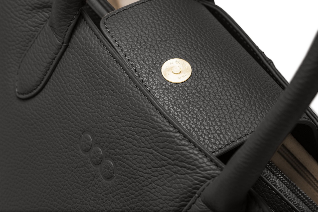 MAXI SONTJE | schwarz | gold | genarbt