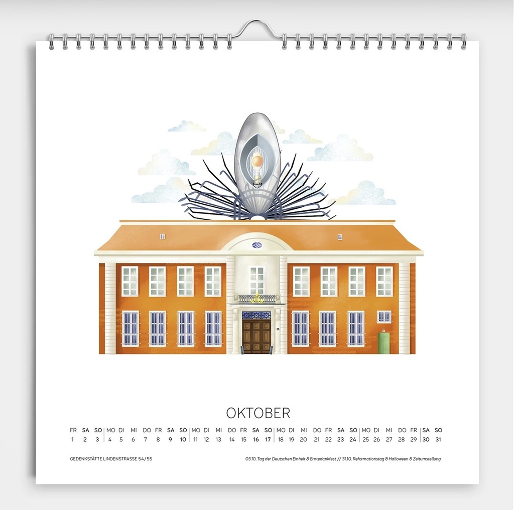 Luckycatstudio - Kalender 2027 groß Potsdam
