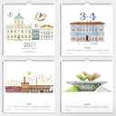 Luckycatstudio - Kalender 2027 klein Potsdam
