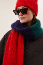 By Bar - Leah striped scarf - 968 multi stripe