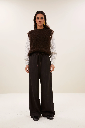 By Bar - Pelle pinstripe pants - 1728 brown pinstripe