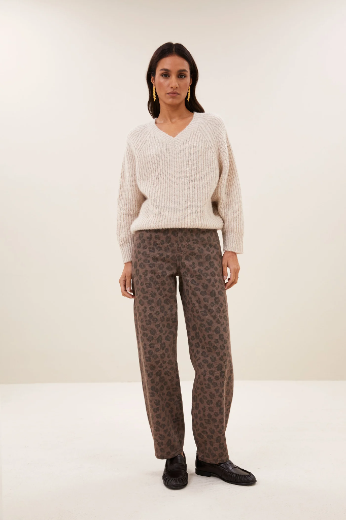 By Bar - Lune Pullover - 018 chalk