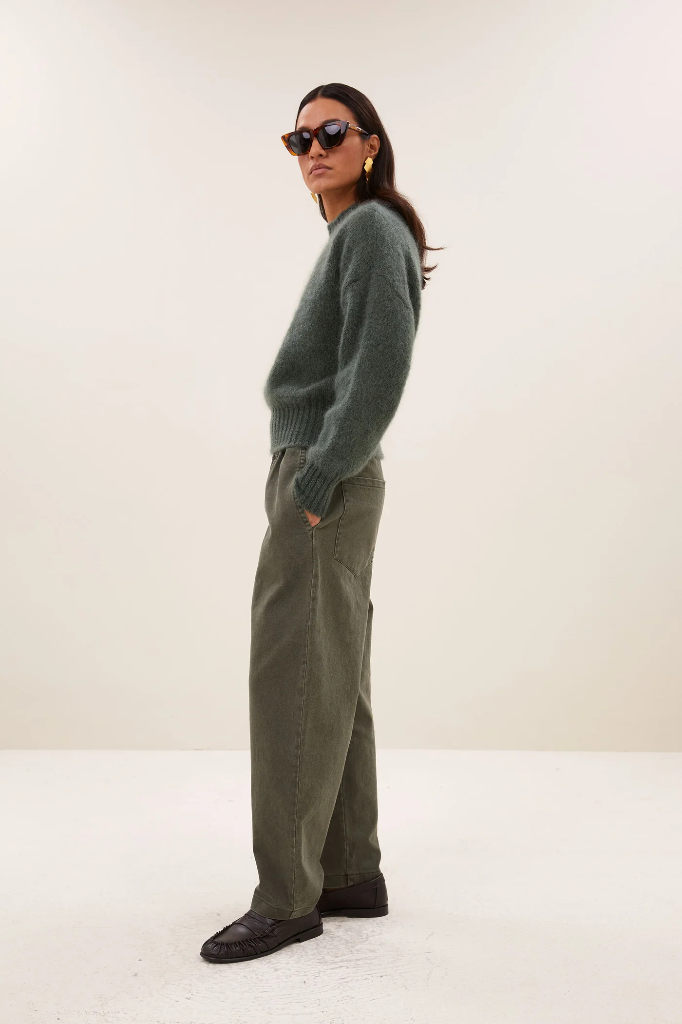 By Bar - Sonny Pullover - 1410 frosted olive