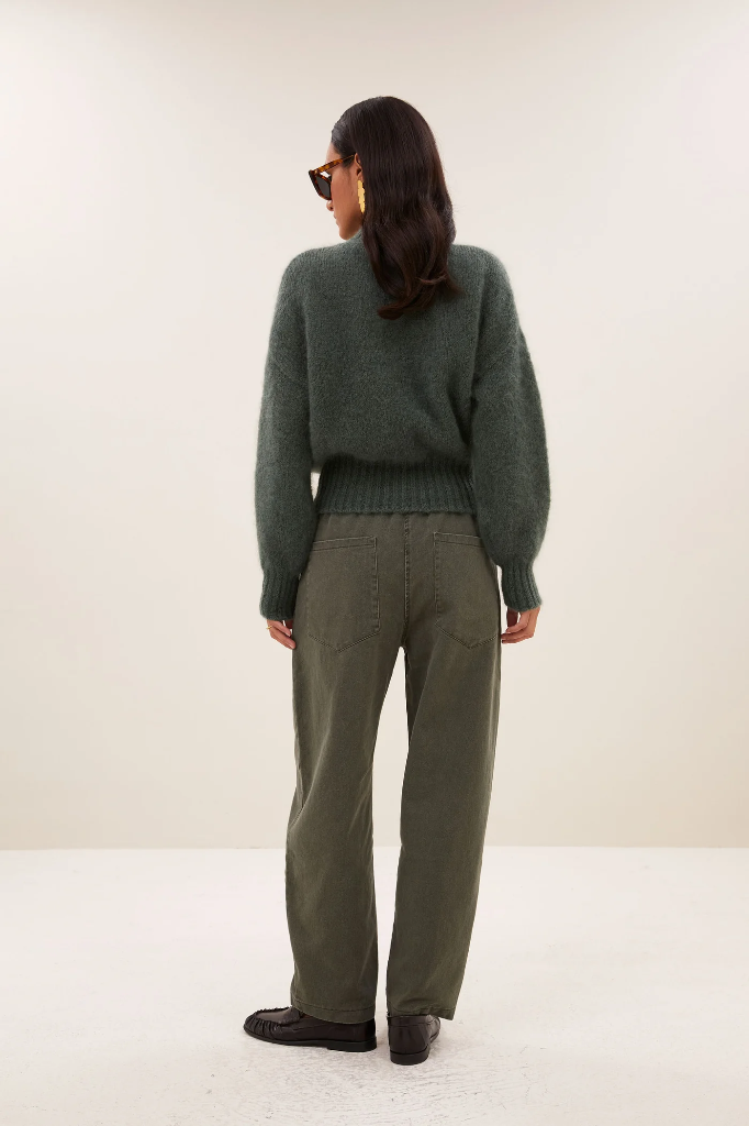 By Bar - Sonny Pullover - 1410 frosted olive