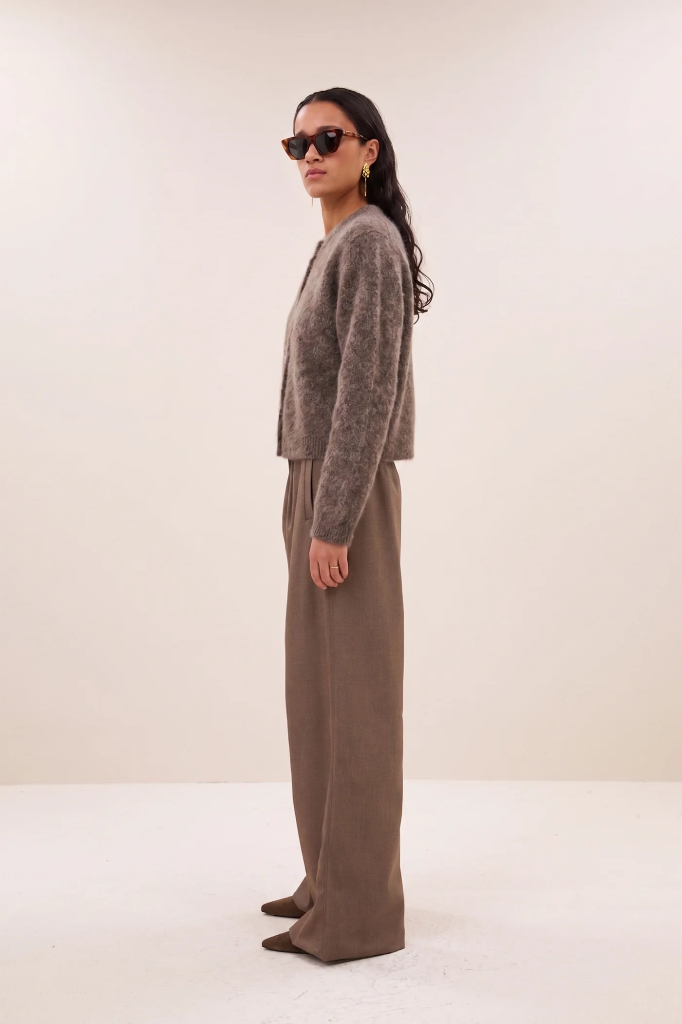 By Bar - Vasile Cardigan - 1724 dark biscuit
