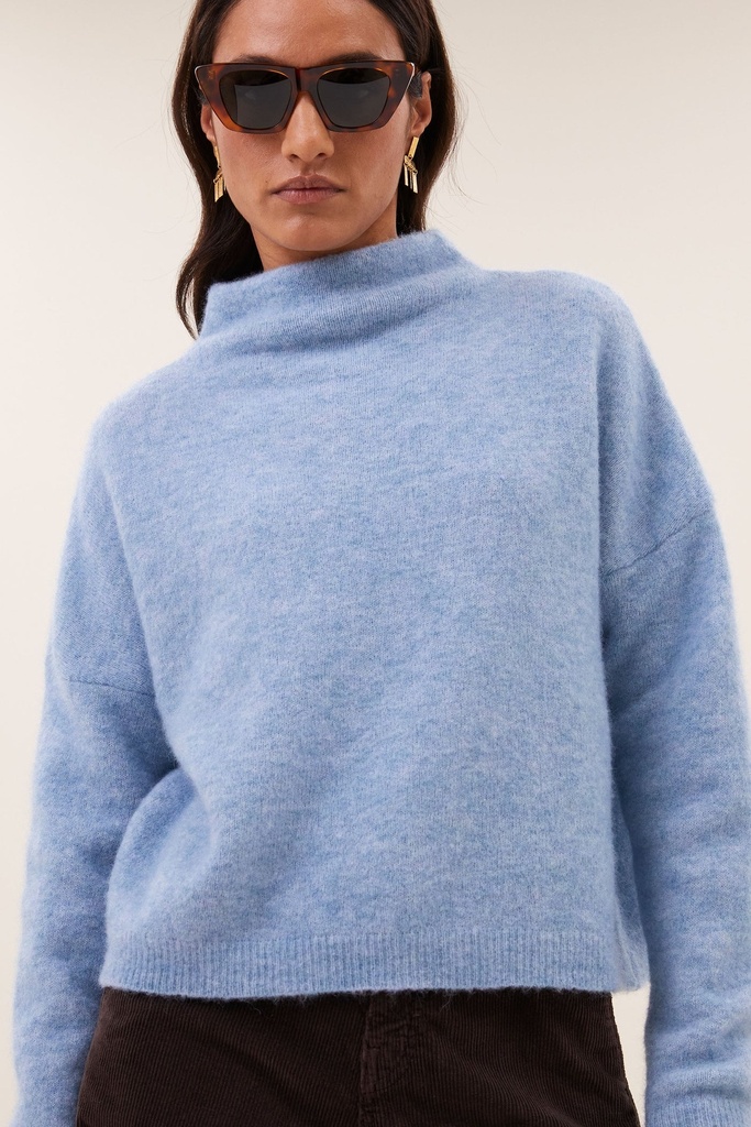 By Bar - Vinn Pullover - 1654 cloud blue