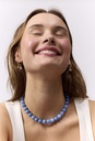 Soï Copenhagen - Kette Faro Aquamarine Necklace -  Courage