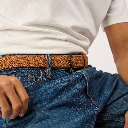 Billybelt - Elastischer Flechtgürtel - Brown