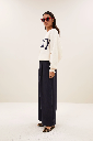 By Bar - Lili Patchwork Sweater - 826 Oyster Melee