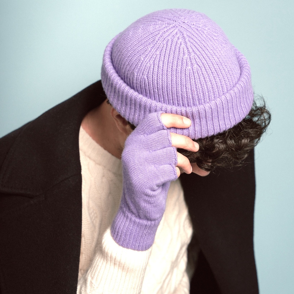 Klue - Mütze Wool Beanie - lilac