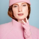 Klue - Wool fingerless gloves - pink (Fingerlose Handschuhe)