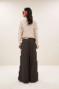 By Bar - Cleo Merino Cardigan - 826 oyster melee 