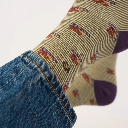Billybelt - Baumwollsocken Animal HEDGEHOG gestreift
