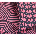 Les Belles Vagabondes - Seidenschal Bandeau Calypso rose