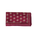 Les Belles Vagabondes - Seidentuch Mini Natasha bordeaux