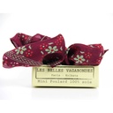 Les Belles Vagabondes - Seidentuch Mini Natasha bordeaux