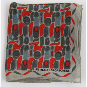 Les Belles Vagabondes - Seidentuch Mini Percussion orange