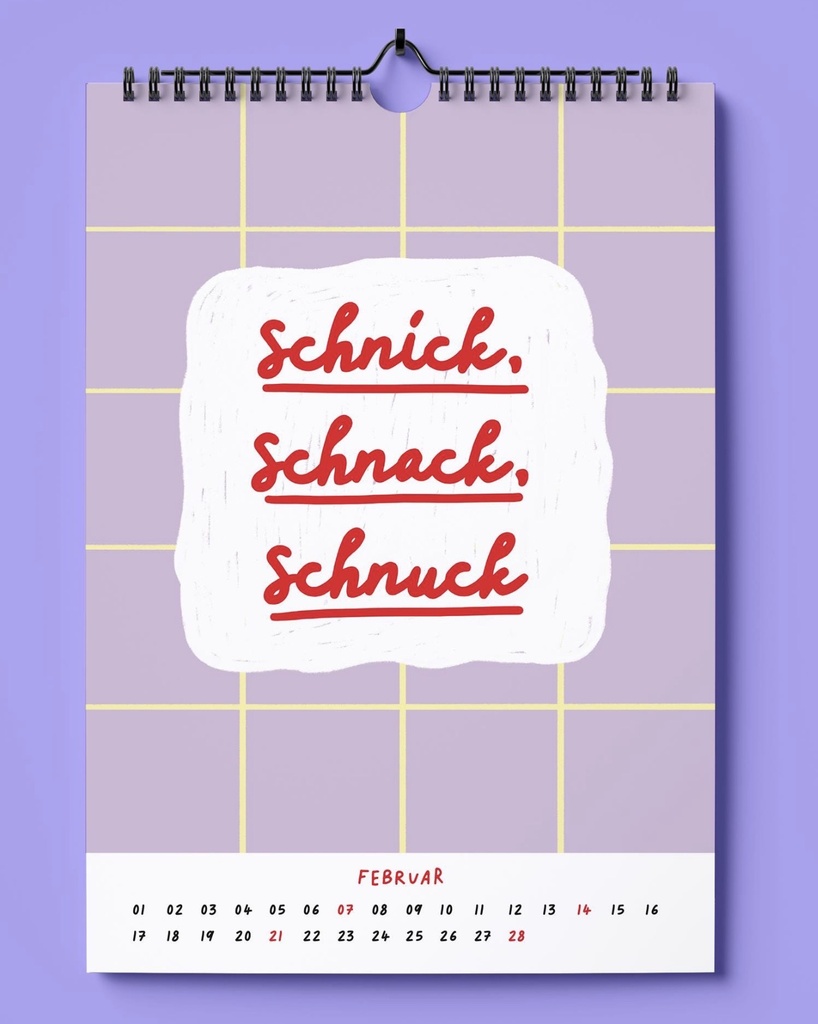 Studio Danii - Kalender 2027 - Kiosk - DIN A5