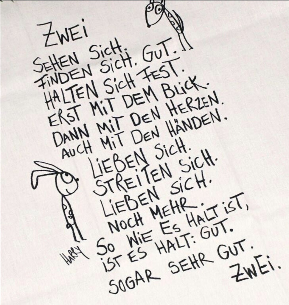 Edition Gute Geister - Geschirrtuch - Zwei
