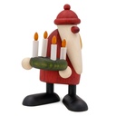 Köhler - Weihnachtsfrau mit Adventskranz, klein