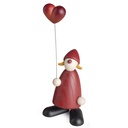 Köhler - Weihnachtsfrau mit Herzballon, klein