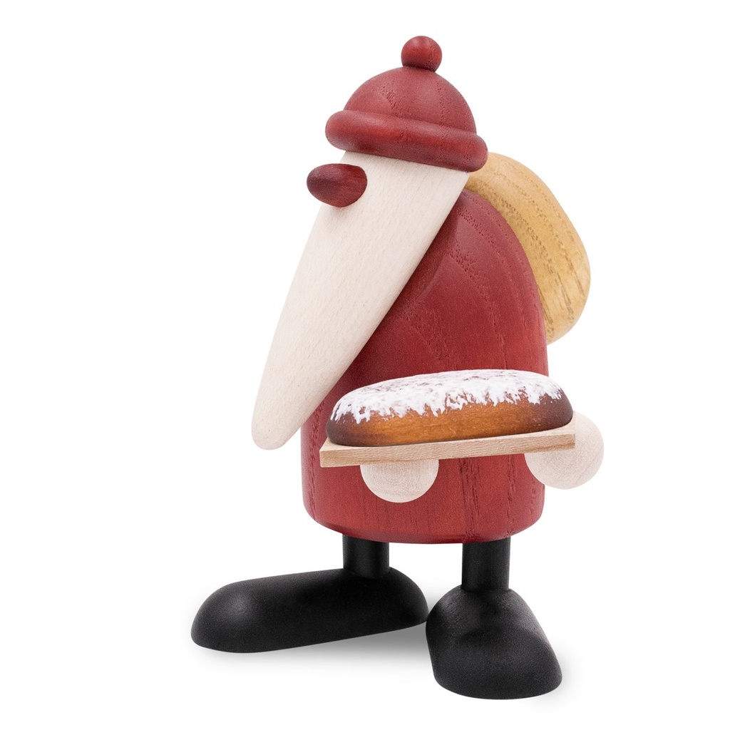 Köhler - Weihnachtsmann mit Christstollen, klein