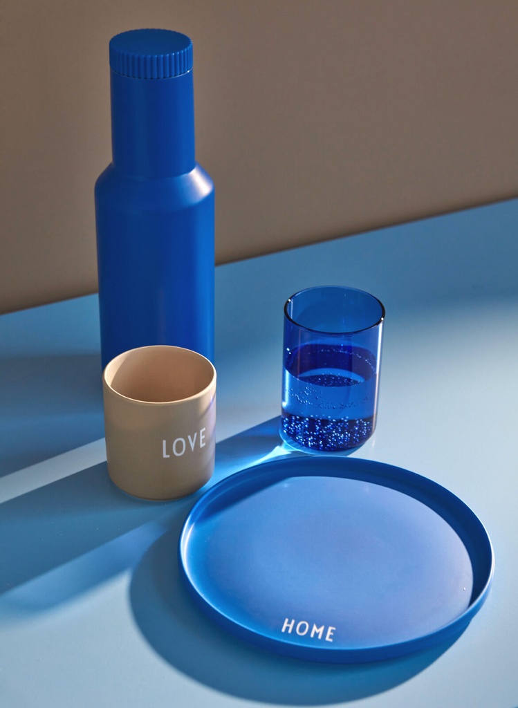 Design Letters - Favourite drinking glass blue - single- the mute collection