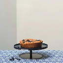 Design Bite - Cake stand blue - Tortenständer Mitternachtsblau 1 Ebene