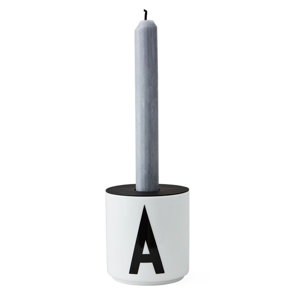 Design Letters - Candle holder black