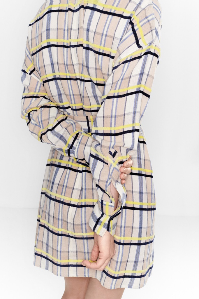 Julia June - Kleid 'Jurk Bly' multi blauw NEU