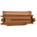 ELLA ZIP | genarbt | karamell | gold