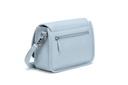 ELLA | hellblau | silber | genarbt